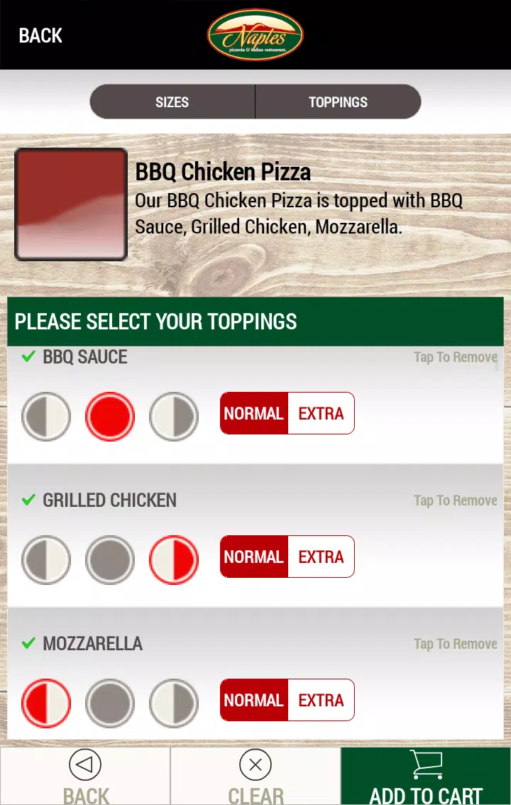 Naples Pizzeria Screenshots