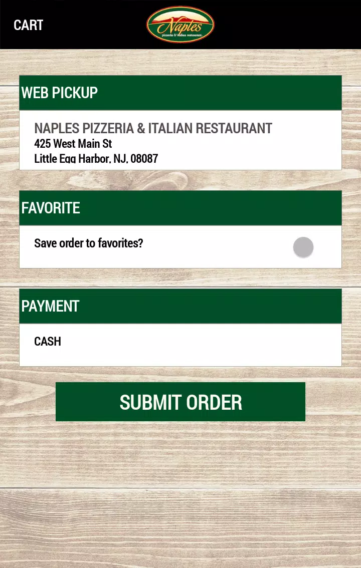 Naples Pizzeria Screenshots