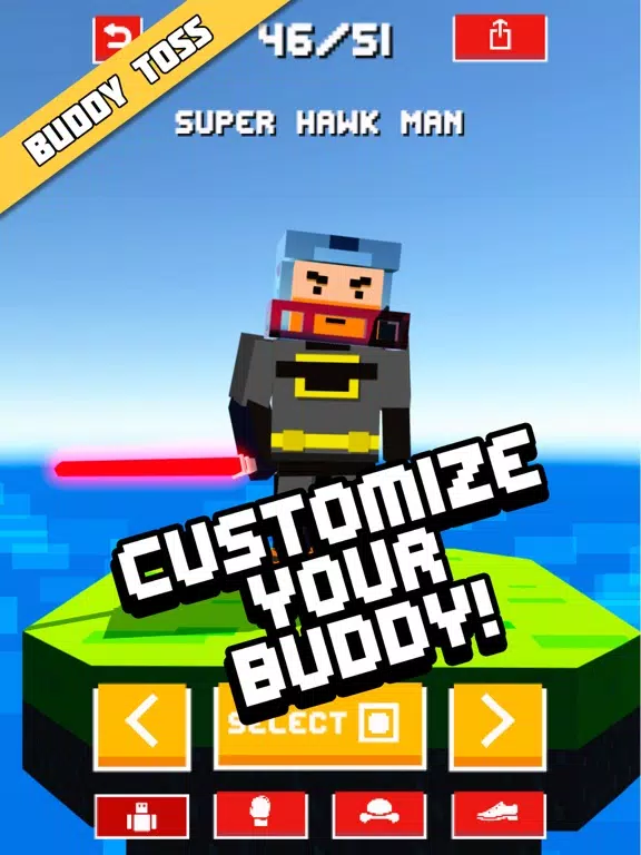 Ảnh chụp màn hình của Buddy Toss iPad 