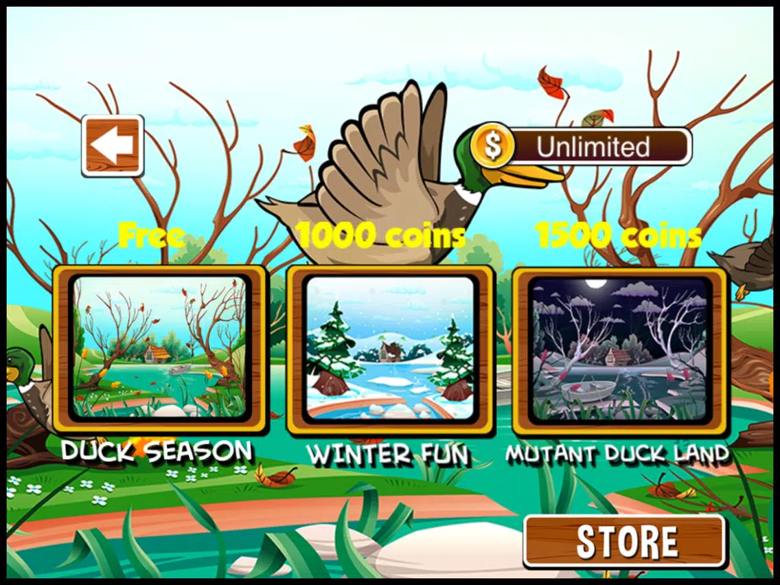 A Duck Hunter Shooting Sniper - fun animal hunt-ing & fish-ing shooter game for boys iPad Screenshots