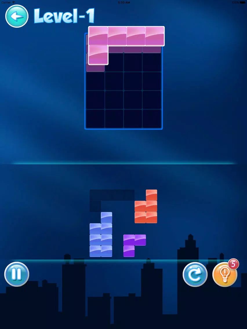 Brick! - block puzzle legend iPad Screenshots