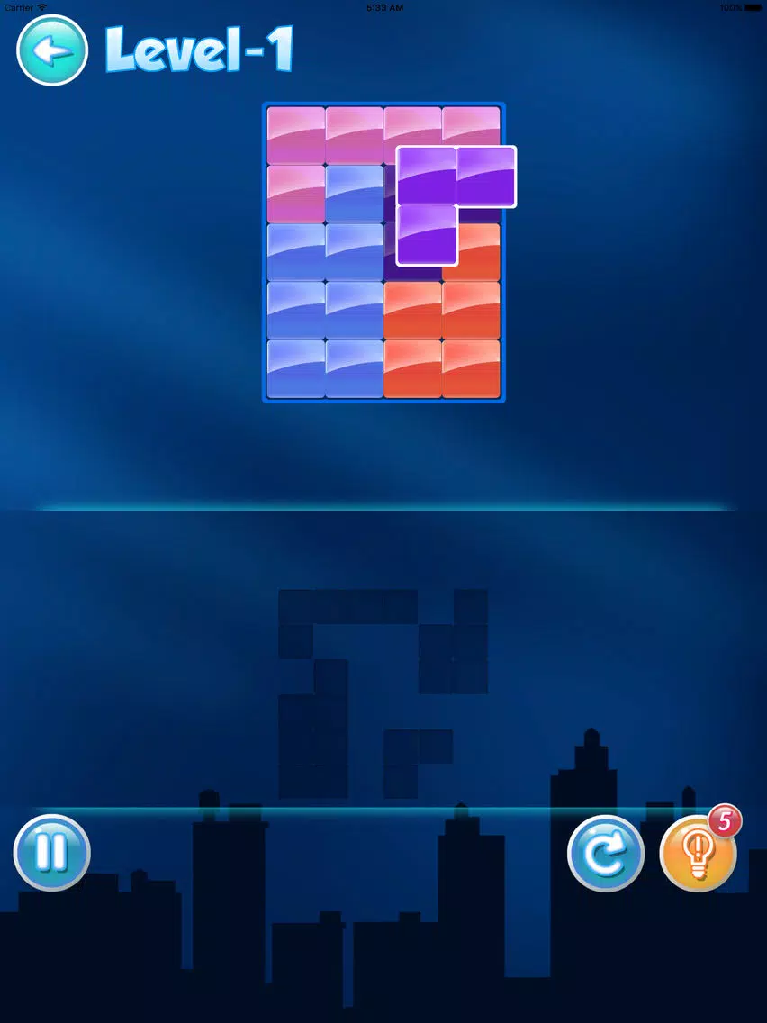 Brick! - block puzzle legend iPad Screenshots