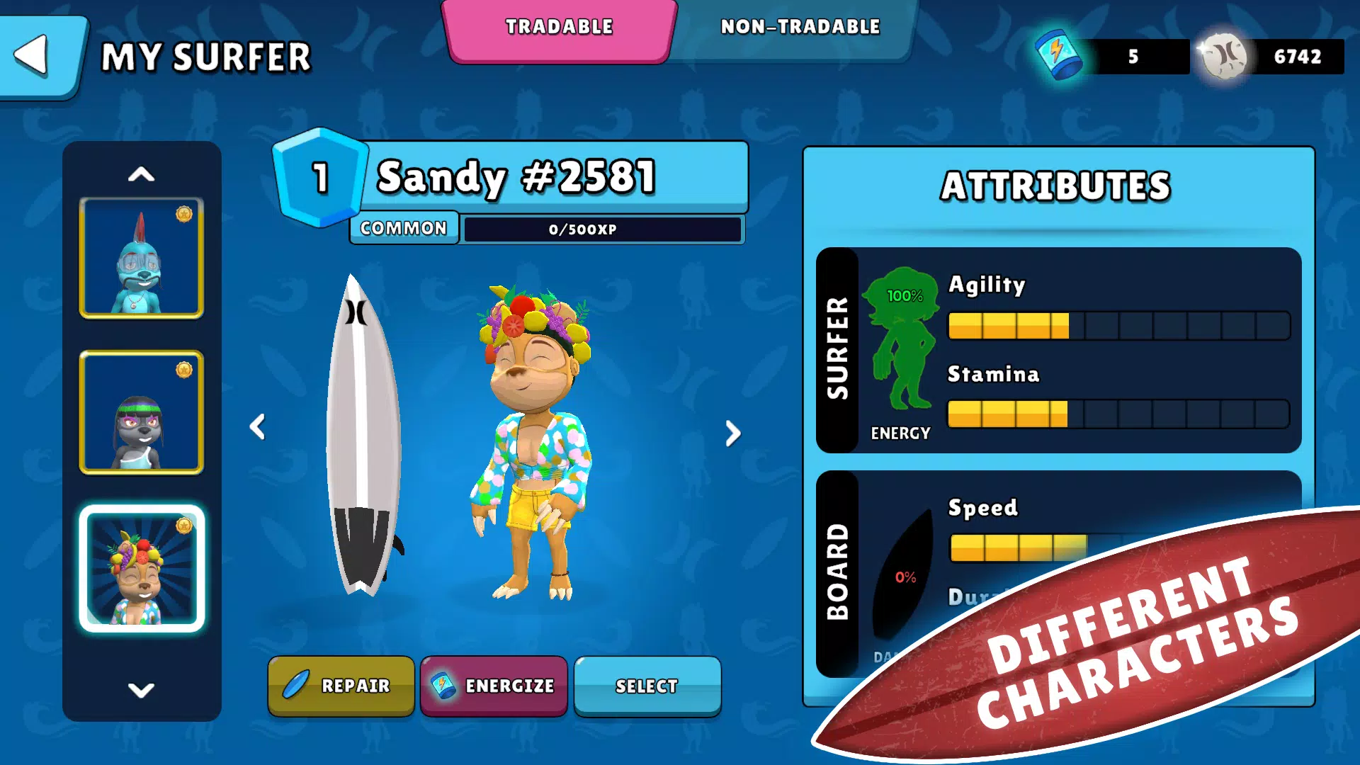 Hurley Super Surfer Screenshots