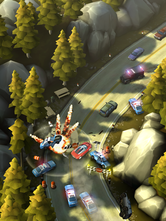 Captures d'écran de Smash Bandits Racing iPad 
