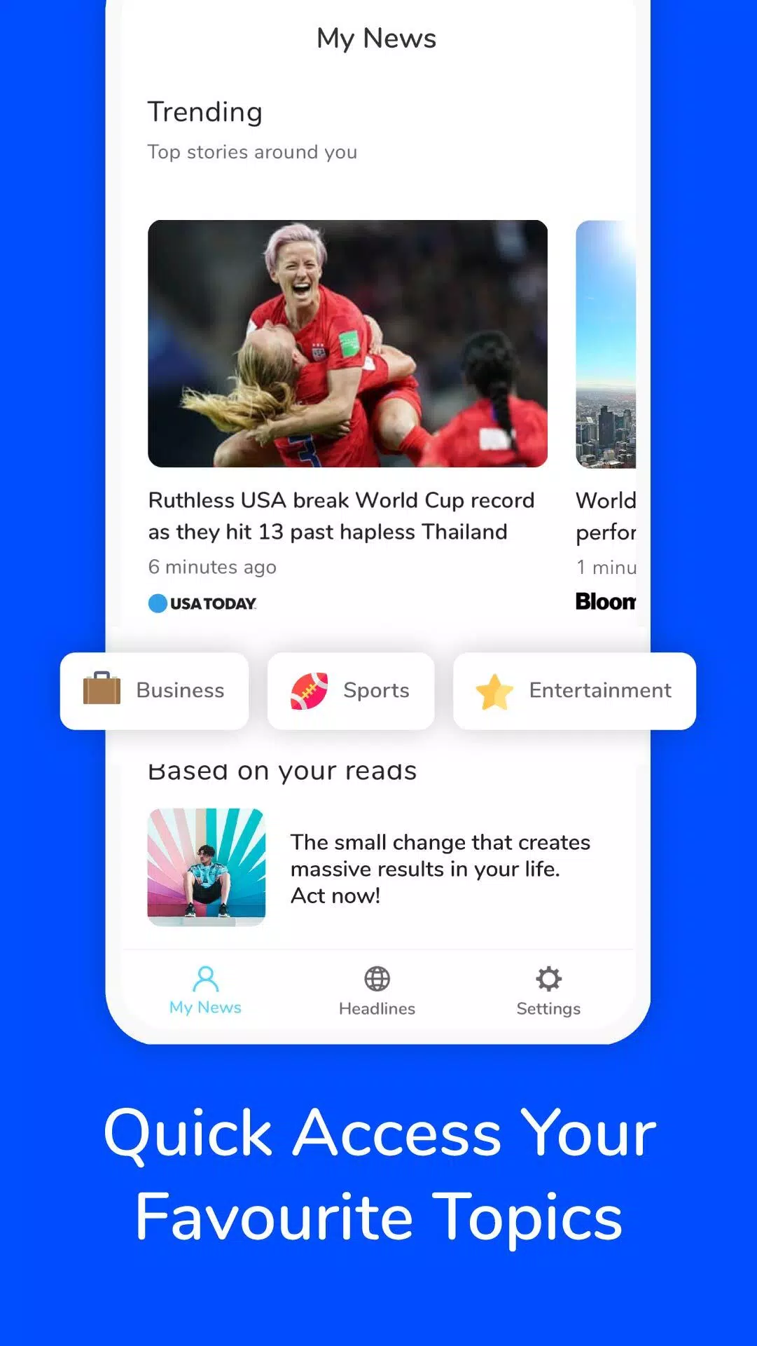 News Screenshots