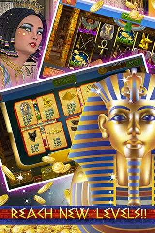 Pharaoh's Fantasy Huuuge Global Coin Party Dozer Screenshots