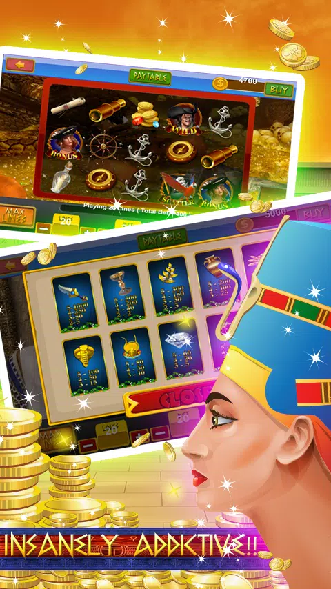 Pharaoh's Fantasy Huuuge Global Coin Party Dozer Screenshots