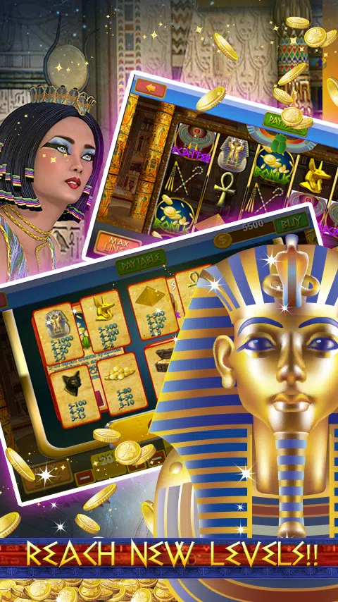 Pharaoh's Fantasy Huuuge Global Coin Party Dozer Screenshots
