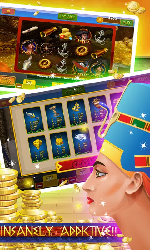 Pharaoh's Fantasy Huuuge Global Coin Party Dozer Screenshots