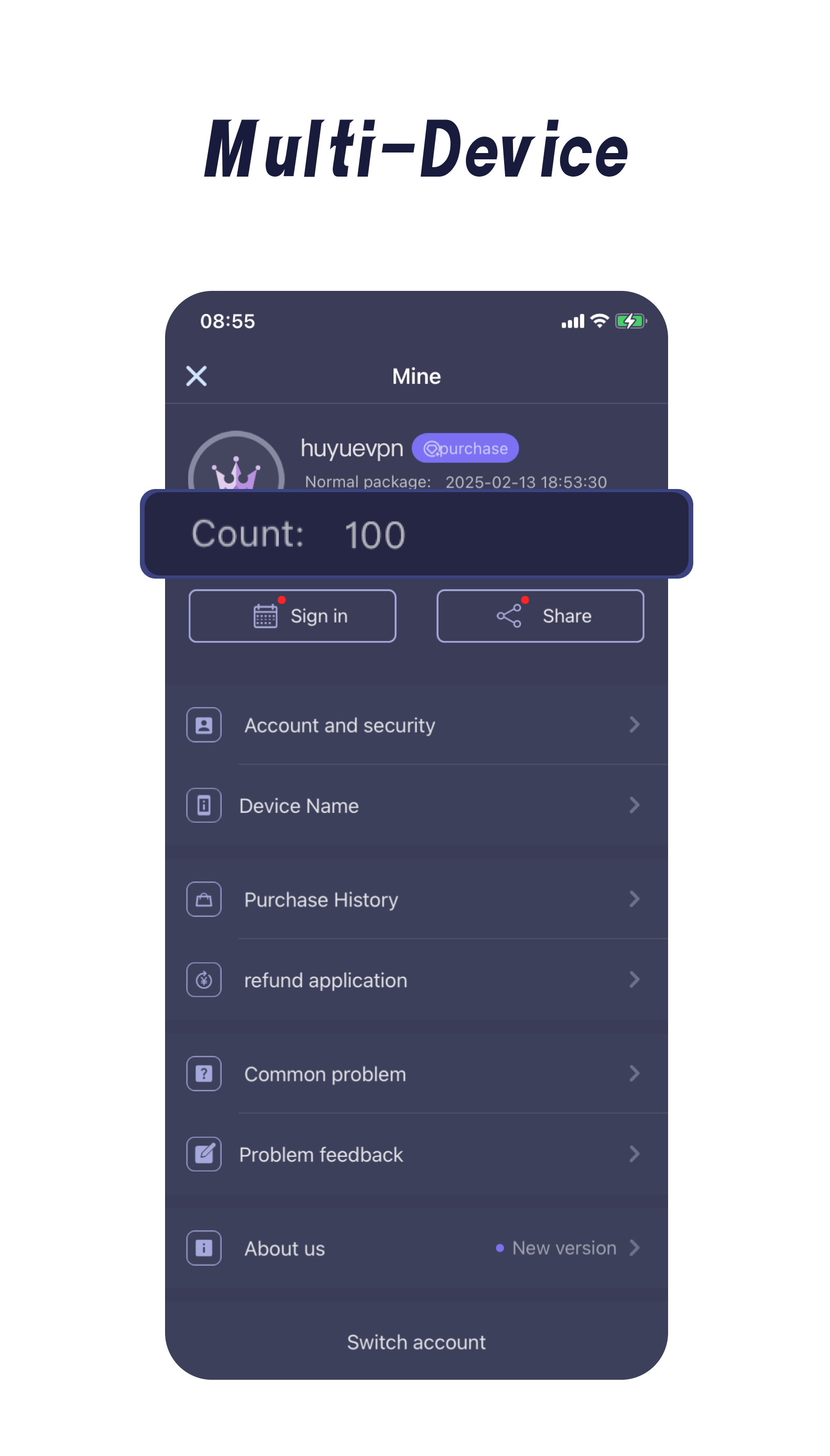 Capturas de pantalla de Tigerleap VPN