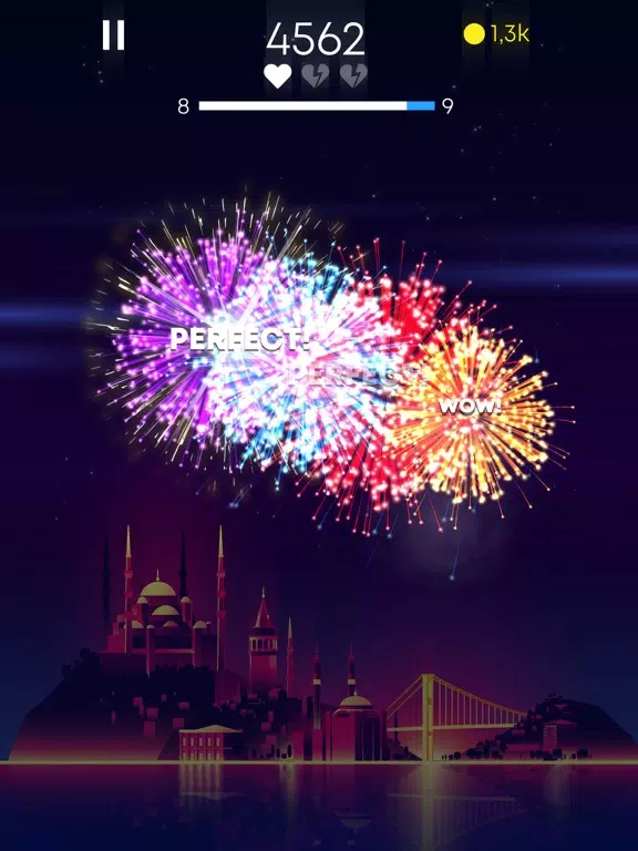 Flashy Fireworks: Rocket Shoot iPad  स्क्रीनशॉट