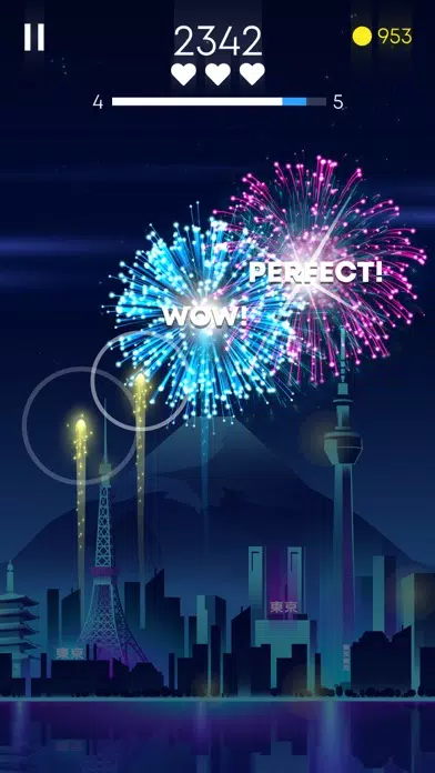 Flashy Fireworks: Rocket Shoot स्क्रीनशॉट