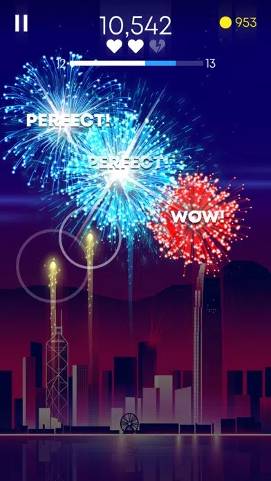 Flashy Fireworks: Rocket Shoot स्क्रीनशॉट