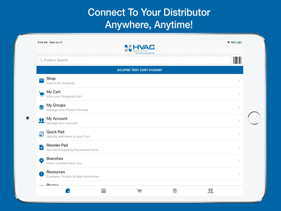 HVAC MobileSales iPad Screenshots