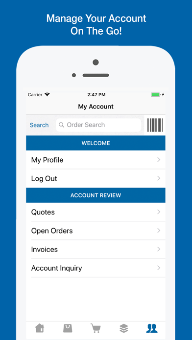 HVAC MobileSales Screenshots