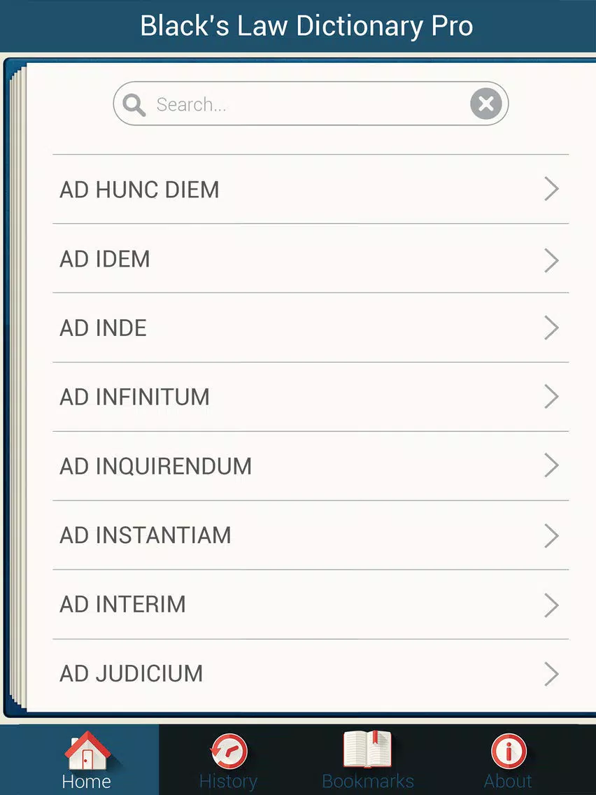 Law Dictionary: FT Black's Law Dictionary 2nd Ed iPad Screenshots