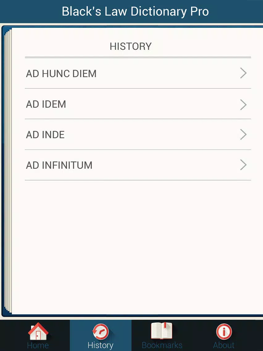 Law Dictionary: FT Black's Law Dictionary 2nd Ed iPad Screenshots