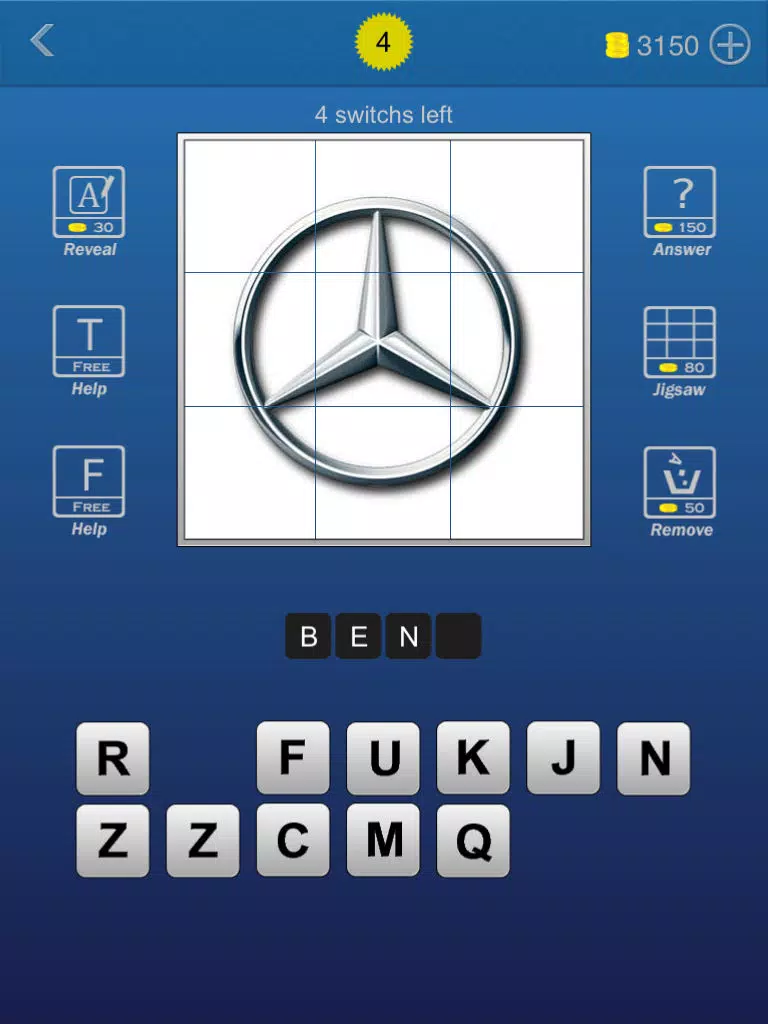 Puzzle & Guess Car Brand iPad Screenshots