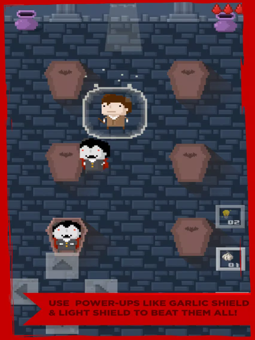 Bad Vampire: Stop Dracula before dawn iPad স্ক্রিনশট
