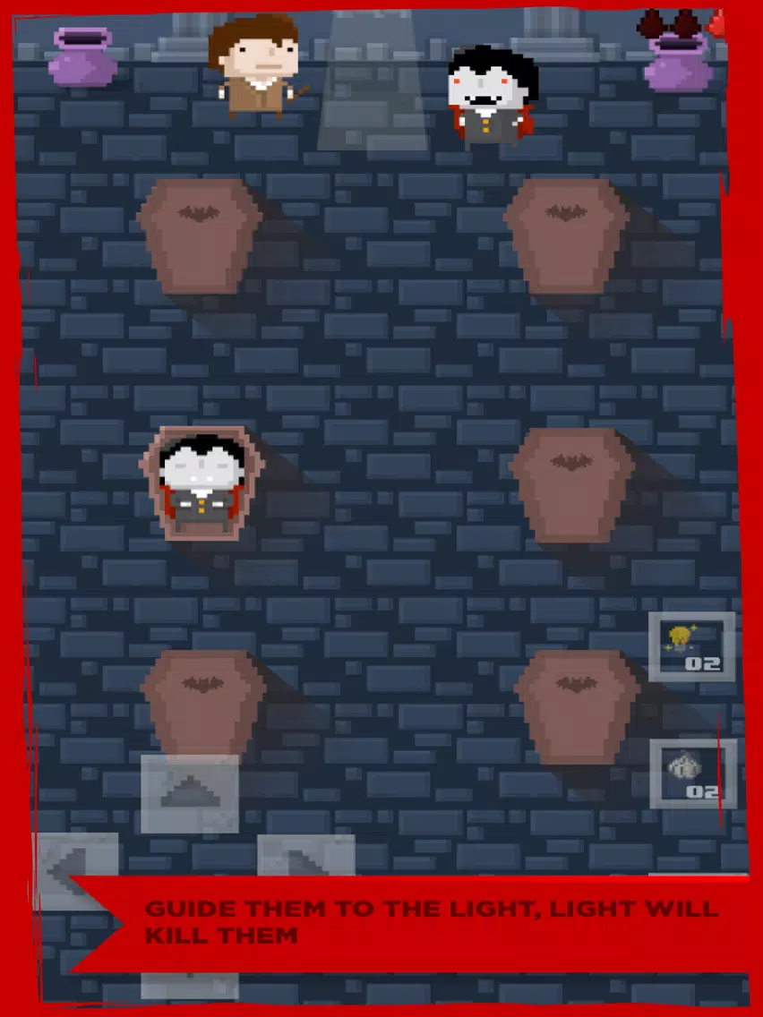 Bad Vampire: Stop Dracula before dawn iPad স্ক্রিনশট