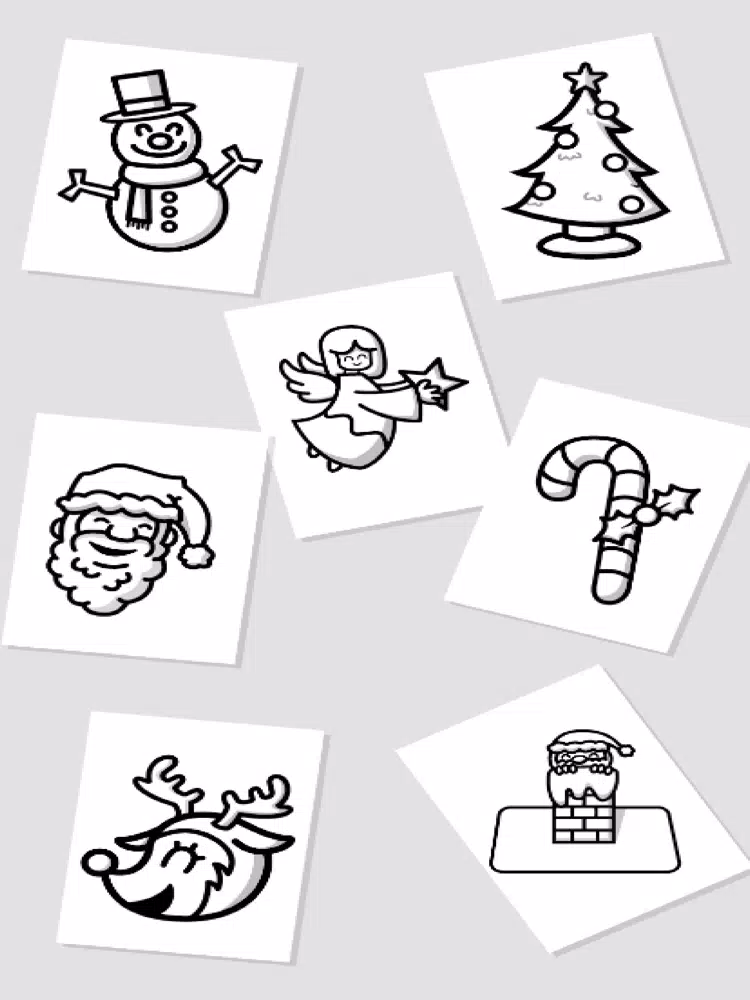 Color Christmas: Coloring Book iPad 스크린샷