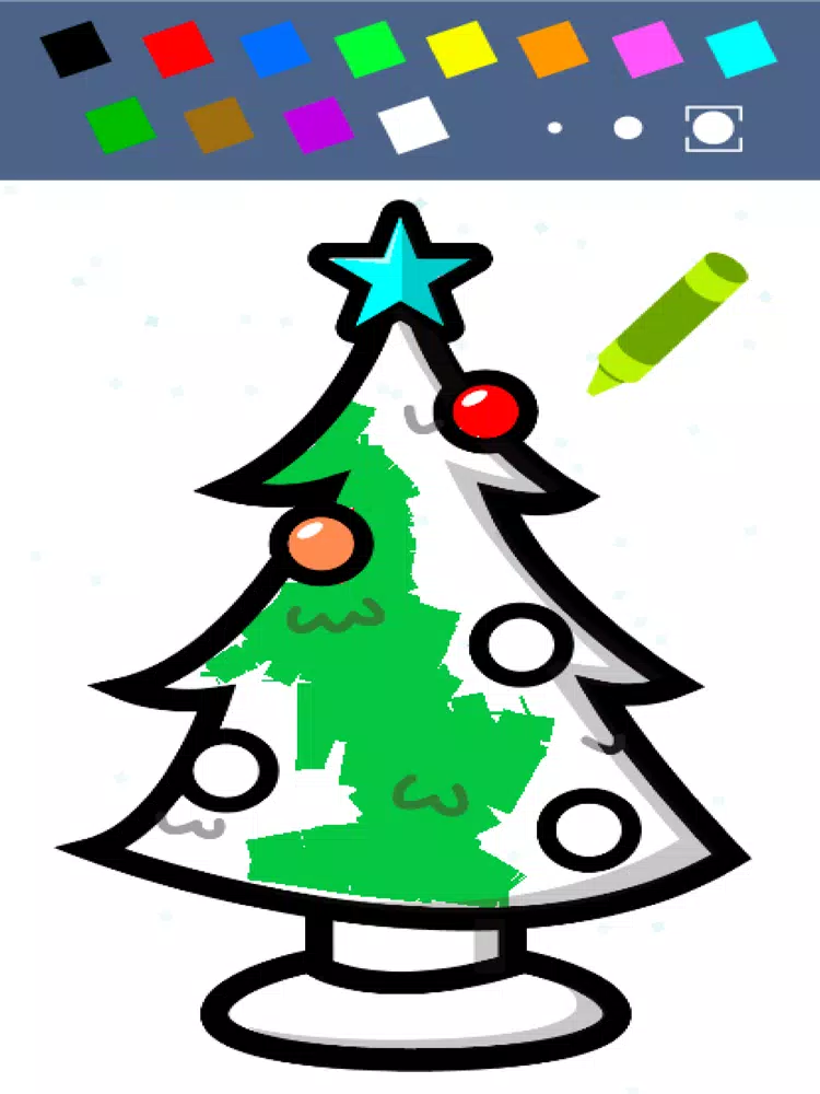 Color Christmas: Coloring Book iPad 스크린샷