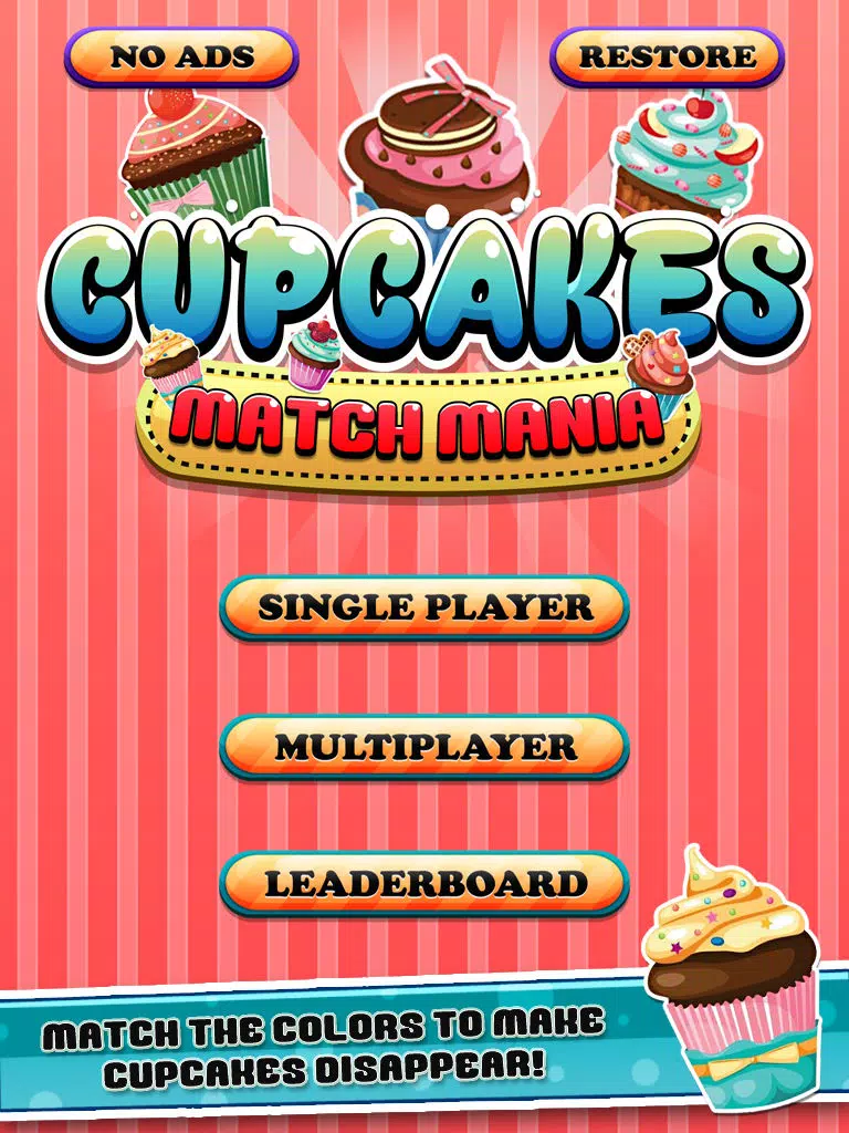 Cupcakes Match Mania - Cake Connect FREE iPad Screenshots