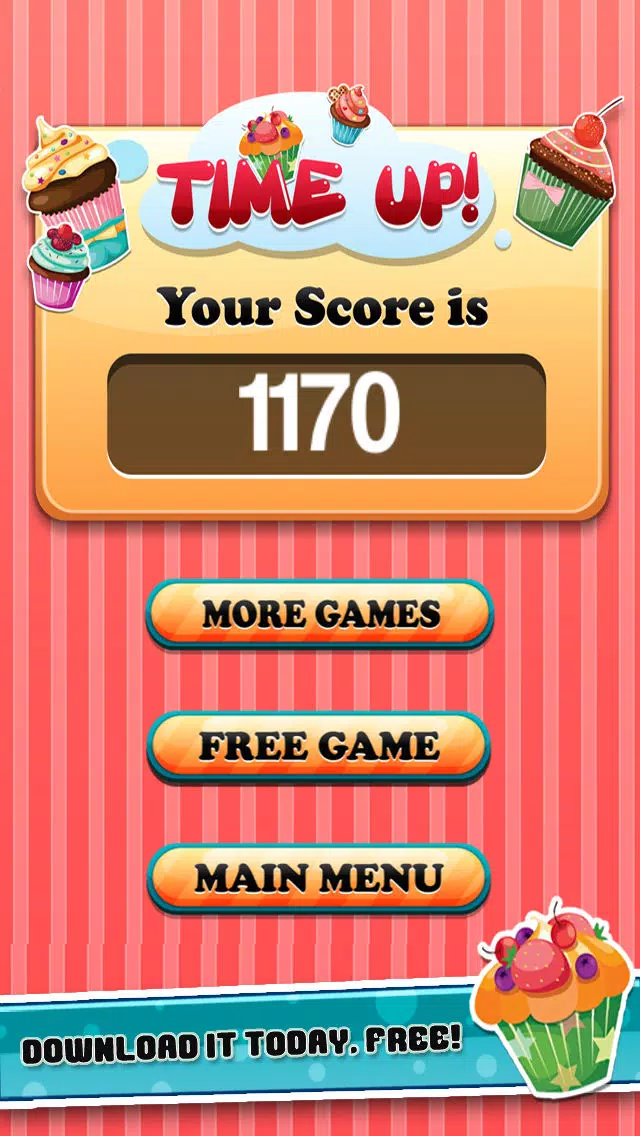 Cupcakes Match Mania - Cake Connect FREE Screenshots