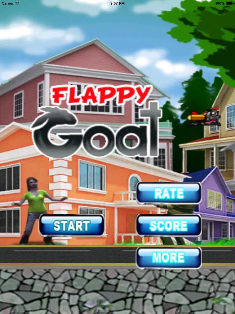 Flappy Goat iPad Screenshots