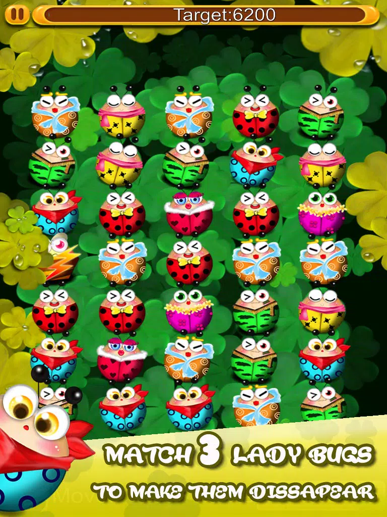 Lady Bug Match-3 Puzzle Game - Addictive & Fun Games In The App Store iPad Screenshots