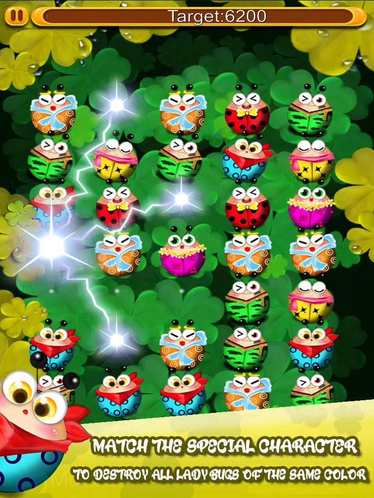 Lady Bug Match-3 Puzzle Game - Addictive & Fun Games In The App Store iPad Screenshots