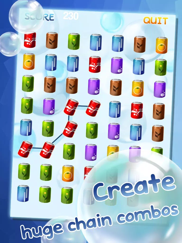 A New Fizzy Pop Match Mania App - Super Fun Game For Kids iPad Screenshots