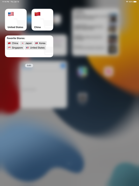 Store Redirect iPad Screenshots