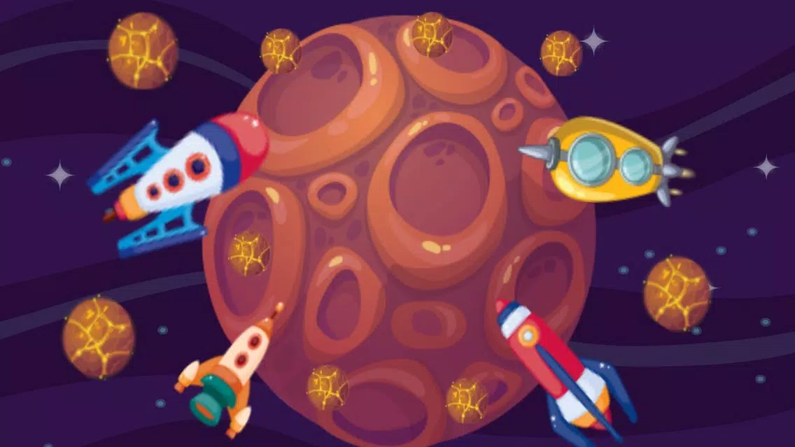 Dodge Revolution in Galaxy : Free Games for Kids Screenshots