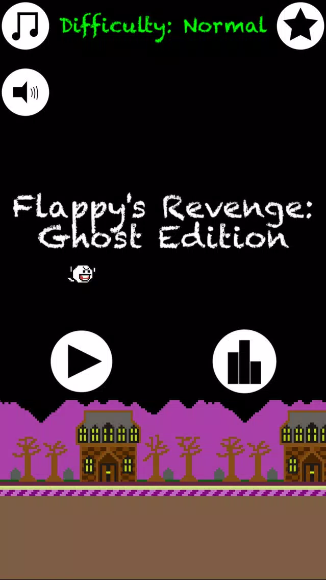 Tangkapan layar Flappy's Revenge: Ghost Edition