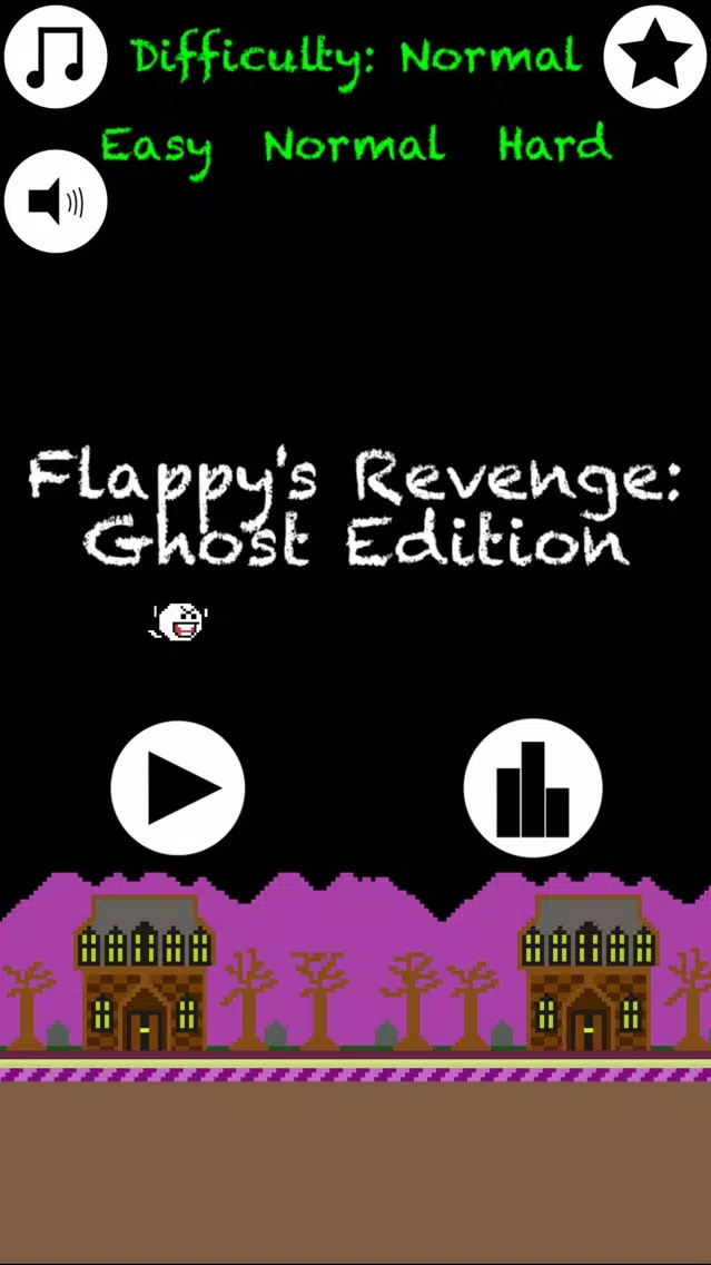 Tangkapan layar Flappy's Revenge: Ghost Edition