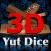 Real 3D Yut Dice