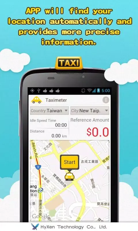 Taximeter Screenshots