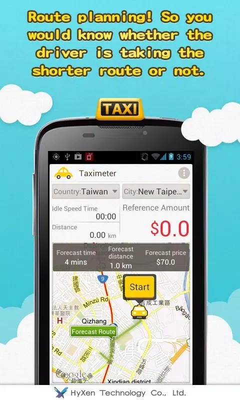 Taximeter Screenshots