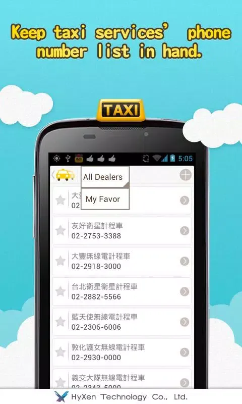 Taximeter Screenshots