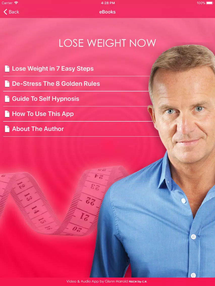 Lose Weight Now Hypnosis Video iPad Screenshots