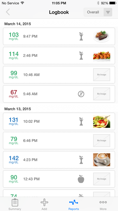 SmartLog (i-SENS) Screenshots