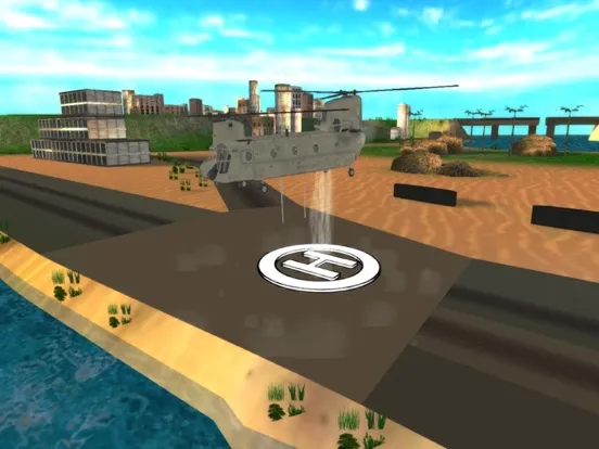 Helicopter Pilot Flight Simulator 3D iPad  スクリーンショット