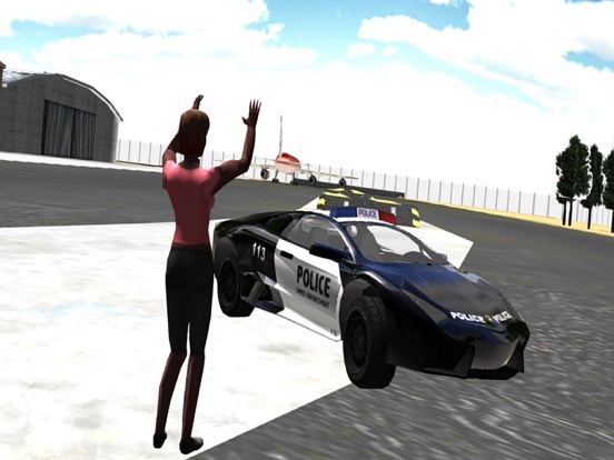 Zrzuty ekranu City Traffic Police Car Driving iPad 