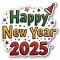 Amazing New Year Stickers