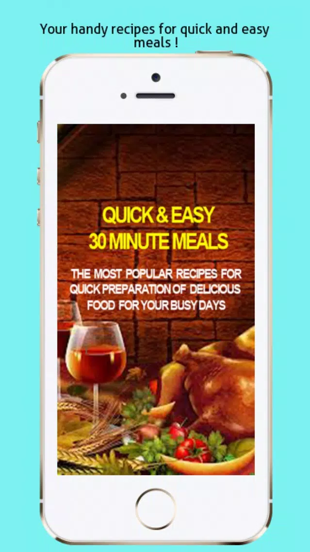 Quick and Easy Meal Recipes Screenshots