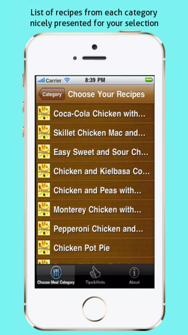 Quick and Easy Meal Recipes Screenshots