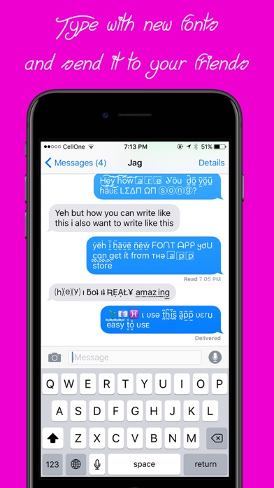Free Fonts Keyboard, Art Fonts, Cool Font for Chat Screenshots