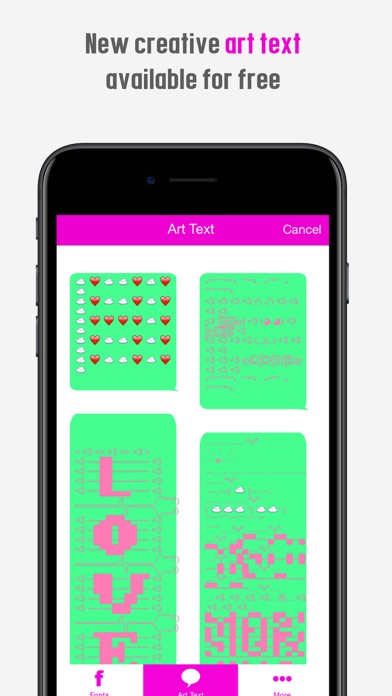 Free Fonts Keyboard, Art Fonts, Cool Font for Chat Screenshots