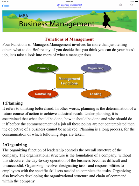 MBA Business Management iPad स्क्रीनशॉट